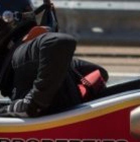 Calan Williams Driving an F3